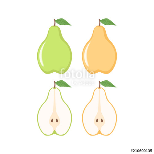 pear clipart pear slice