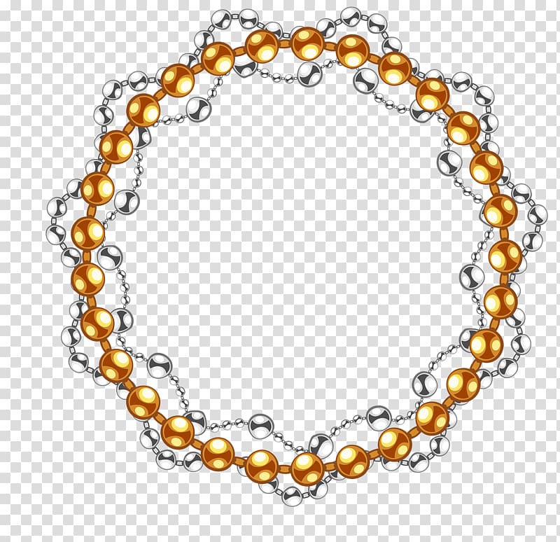 Pearl clipart gold bead. Earring necklace transparent background