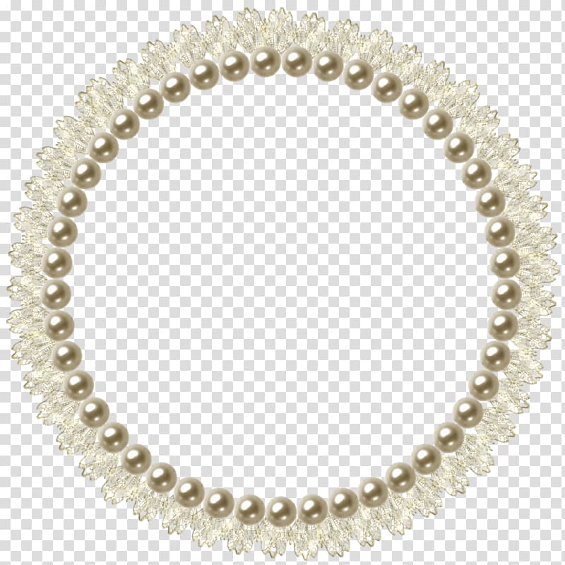 Pearl clipart golden. Round beaded beige and
