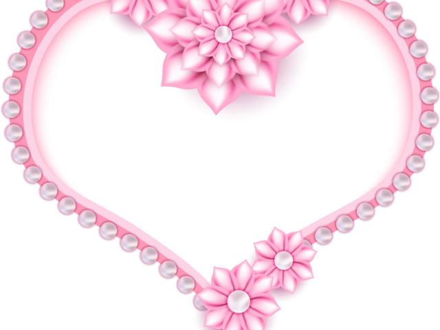 pearl clipart pink jewel