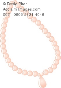 pearl clipart pink jewel