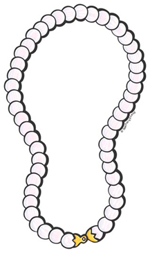 pearl clipart string