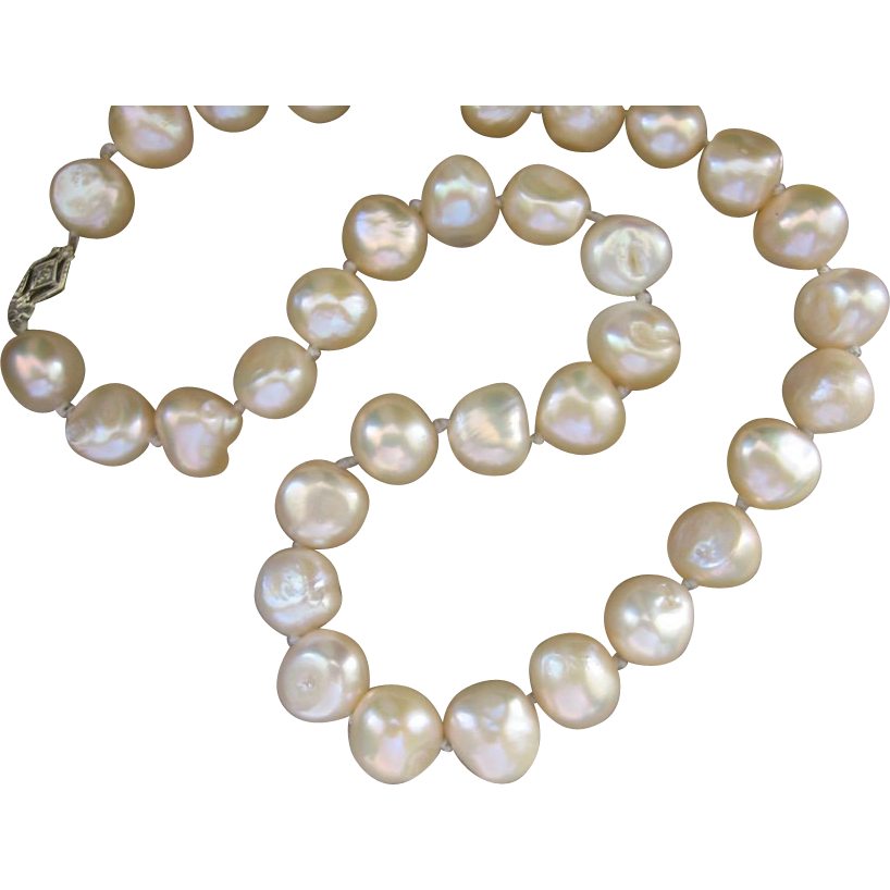 Pearl clipart vintage. Baroque necklace opulent design