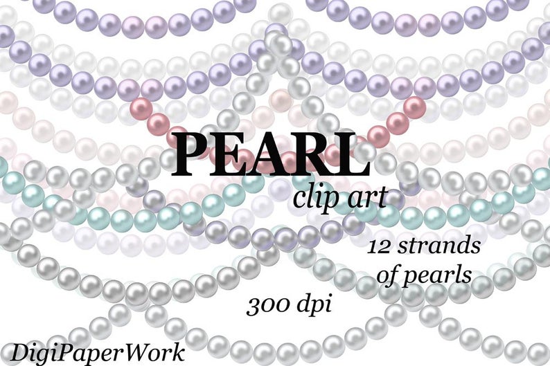 pearls clipart clip art