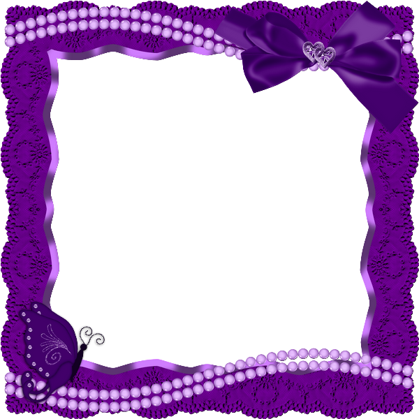 pearls clipart purple