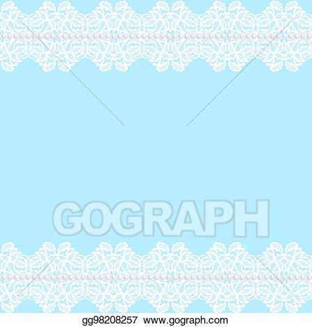 pearls clipart white lace