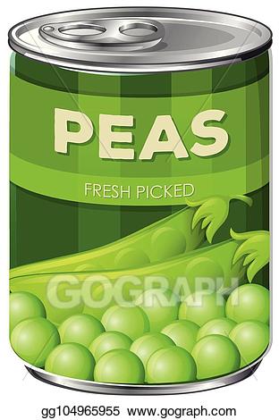 peas clipart canned pea