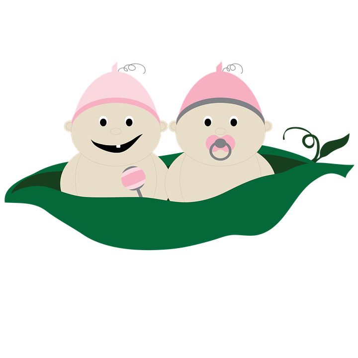 Twins clipart african american baby. Pea pod png transparent