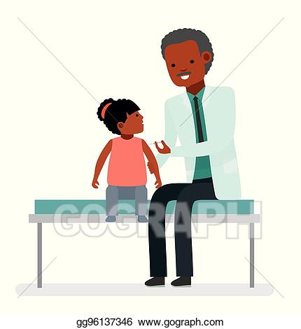 pediatrician clipart african american