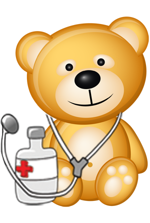 pediatrician clipart teddy bear