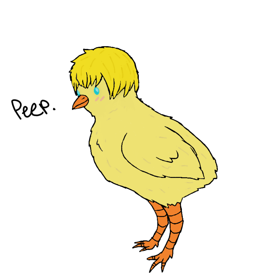Baby so holy and. Peeps clipart chicken