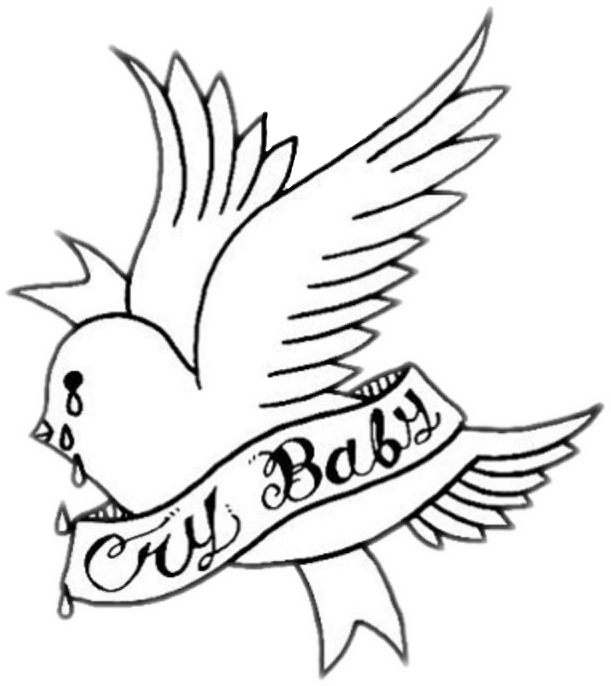 lil peep logo vector