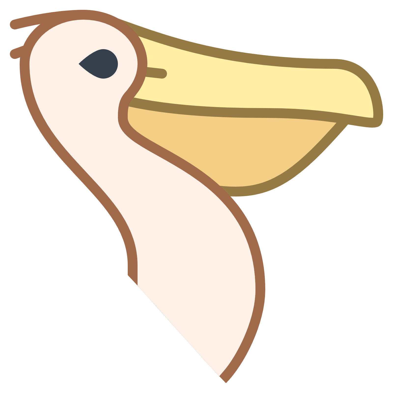pelican clipart icon