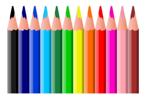 pen clipart color pen