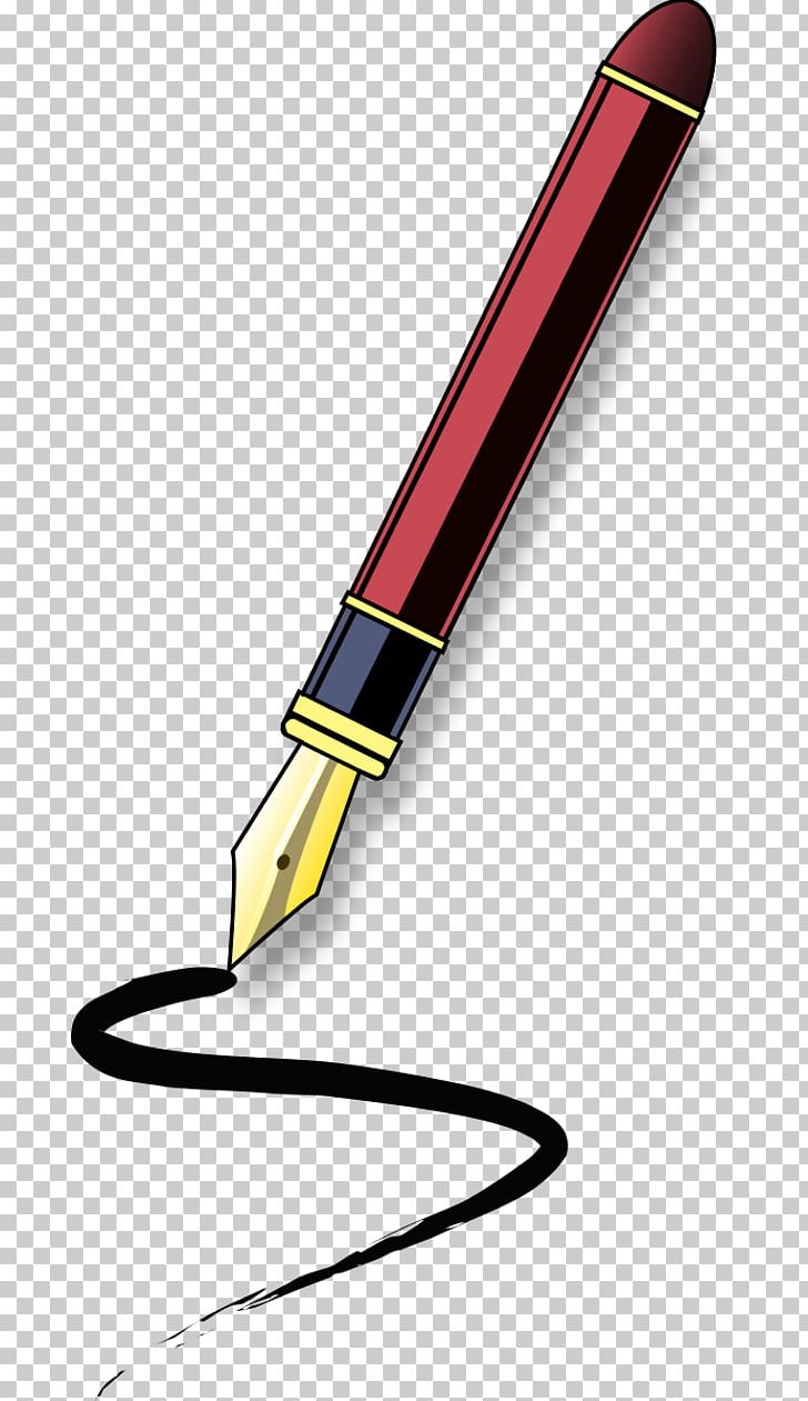 Paper quill png angle. Pen clipart fountain pen