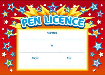 pen clipart pen licence