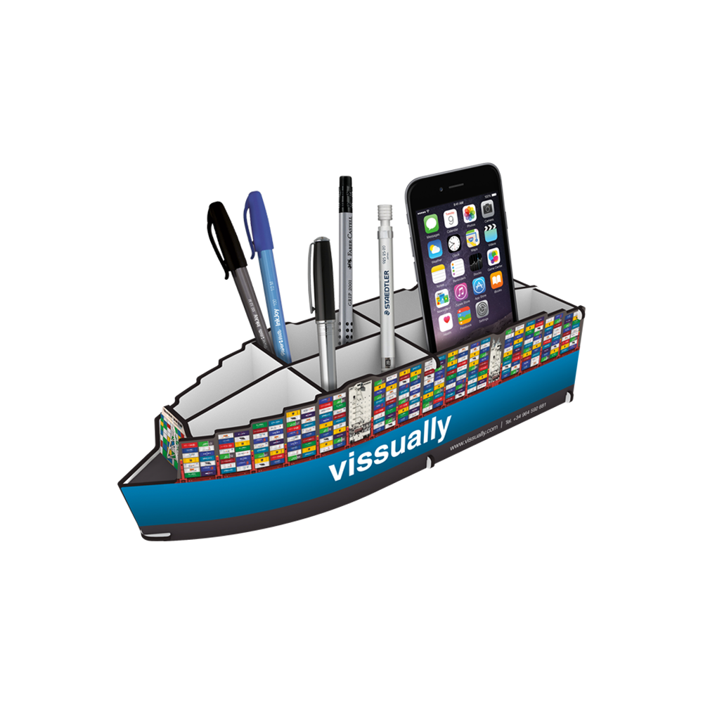 Pen clipart pencil holder. Boat vissually exhibitors