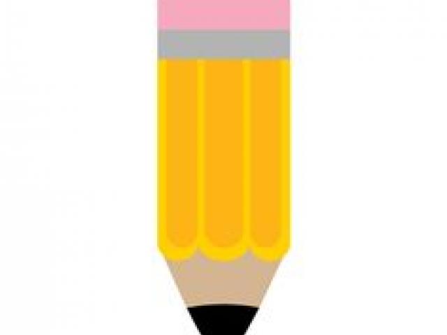 pencil clipart cute