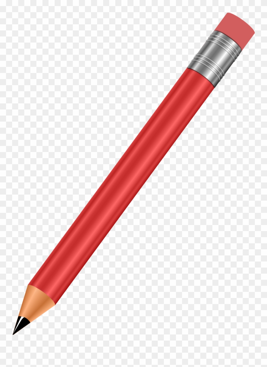 pencils clipart red