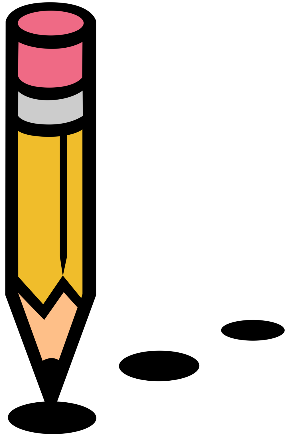 pointing clipart pencil