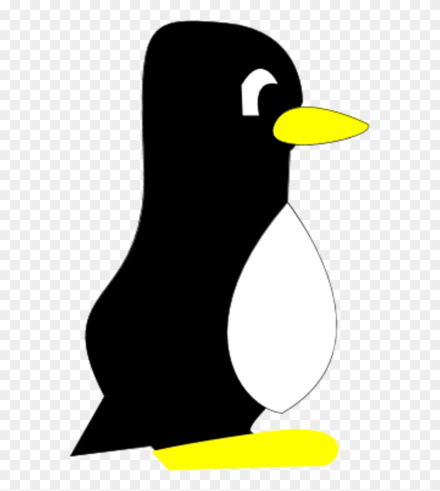 penguin clipart back