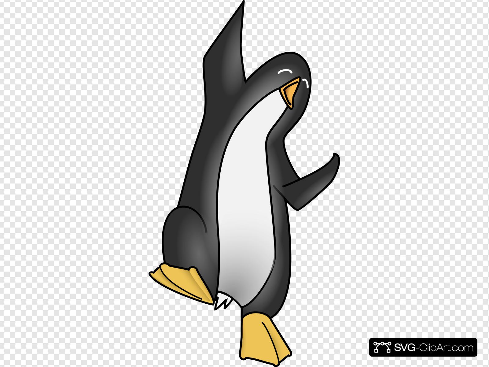 penguin clipart cartoon