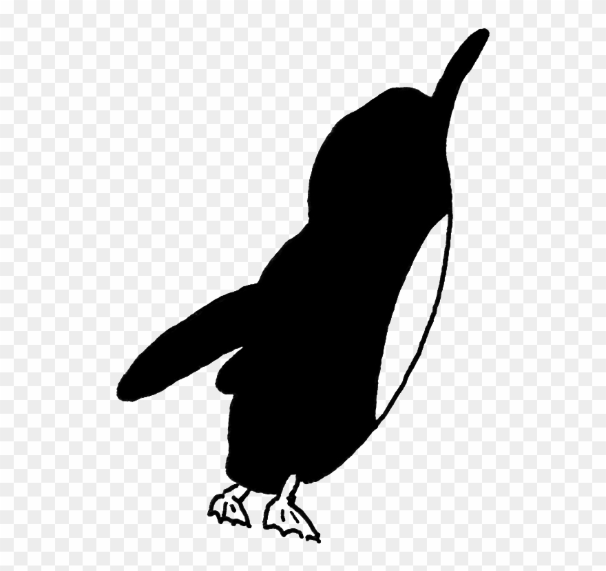 penguin clipart flying