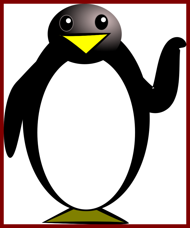 penguin clipart party