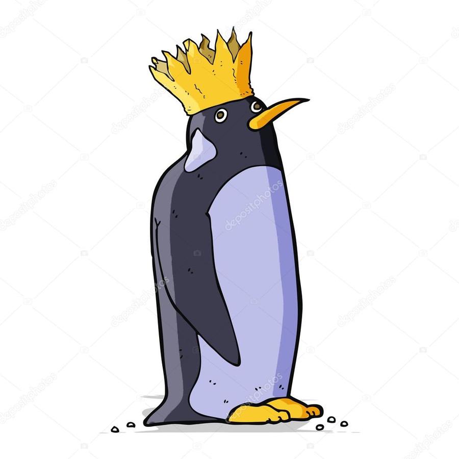 penguin clipart royal penguin