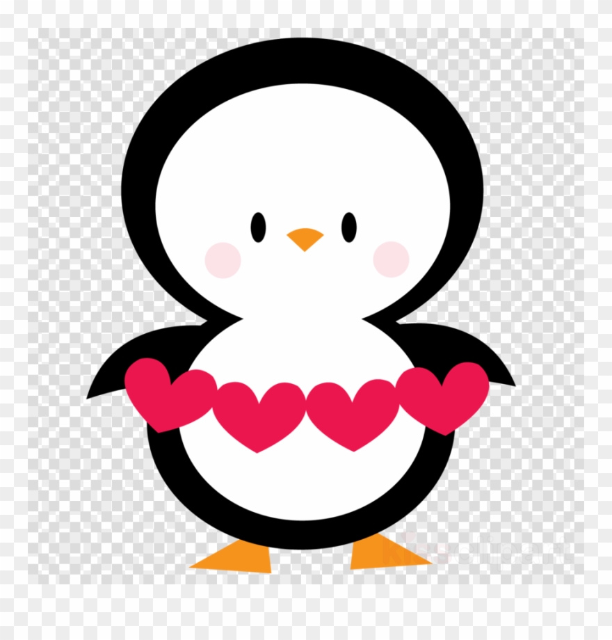 penguins clipart valentine