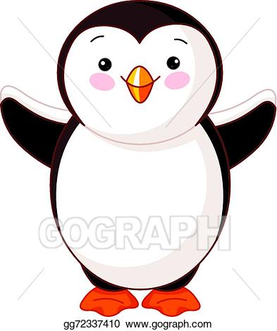 penguins clipart drawing
