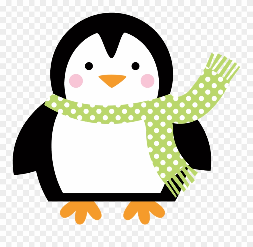 Penguins clipart scarf. Penguin illustration christmas 