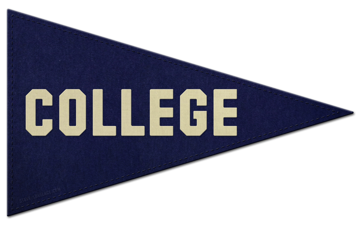 College free download best. Pennant clipart colorful