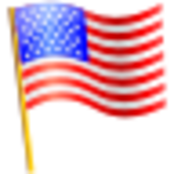 pennant clipart flag american