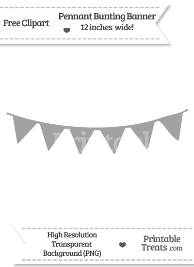 pennant clipart pastel