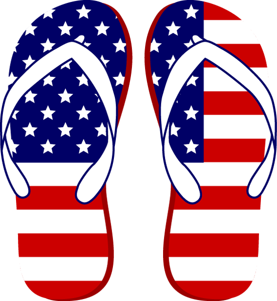 Pennant clipart patriotic.  th of july