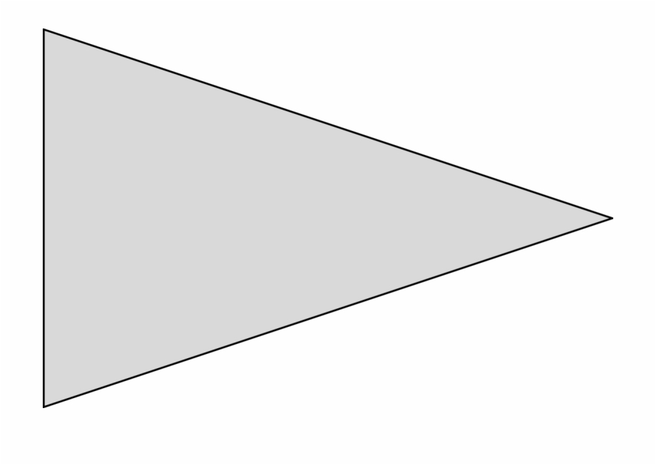 pennant clipart shape