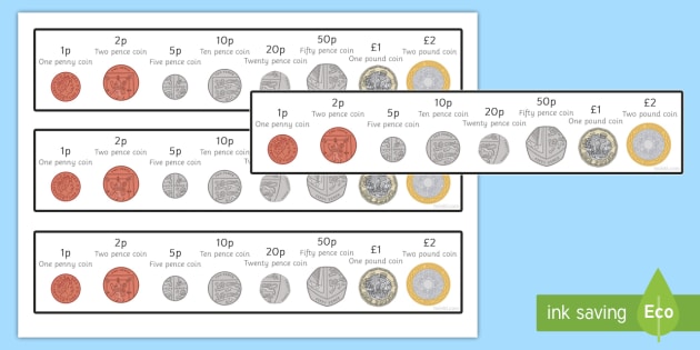 pennies clipart coin uk