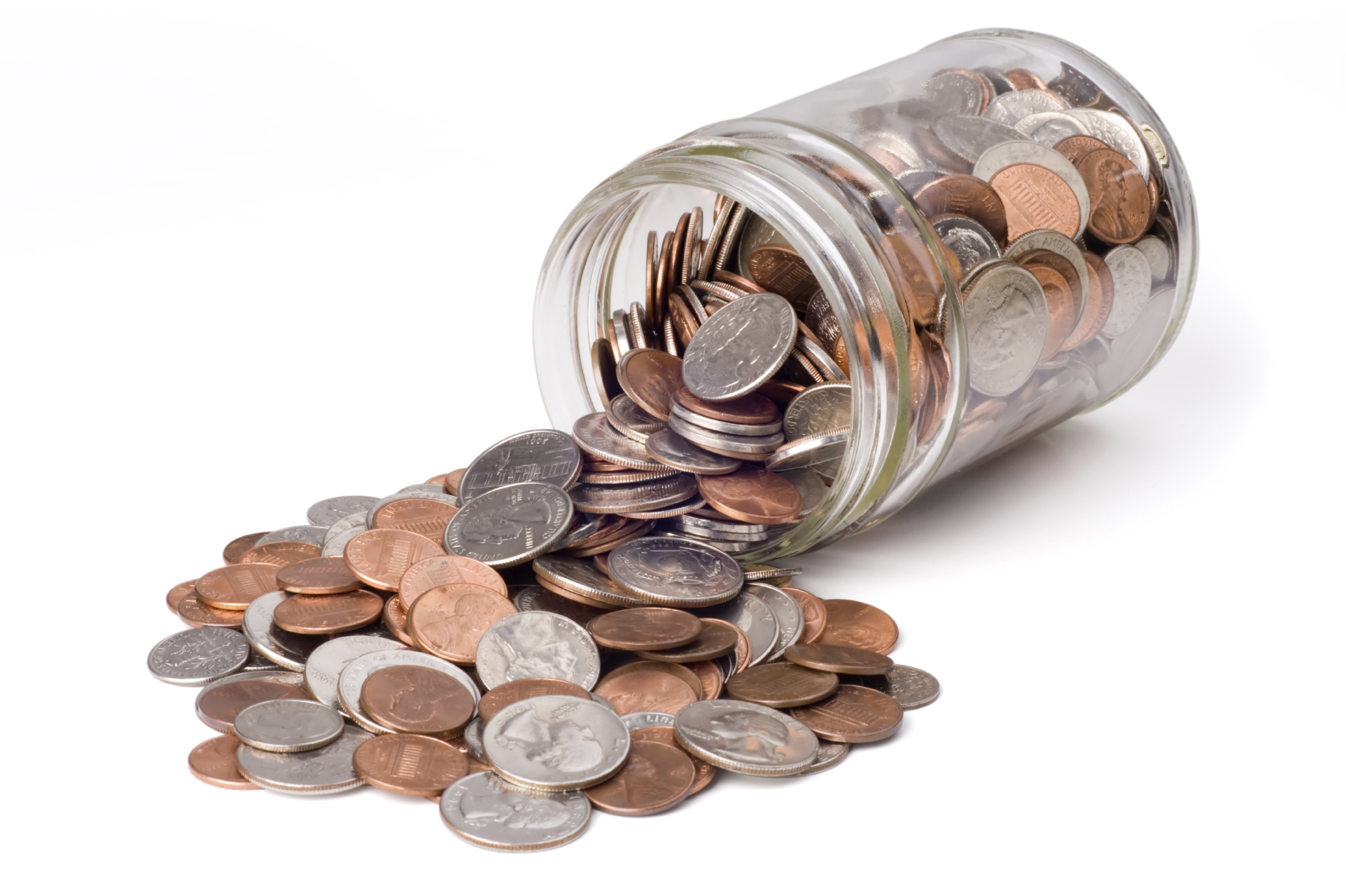 pennies clipart jar penny