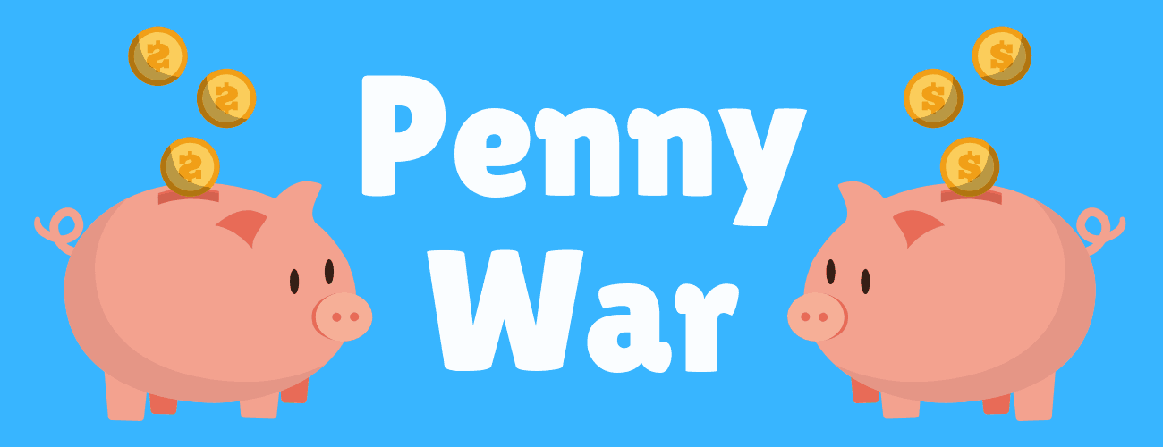 Keybridge declares a war. Pennies clipart penny for patient