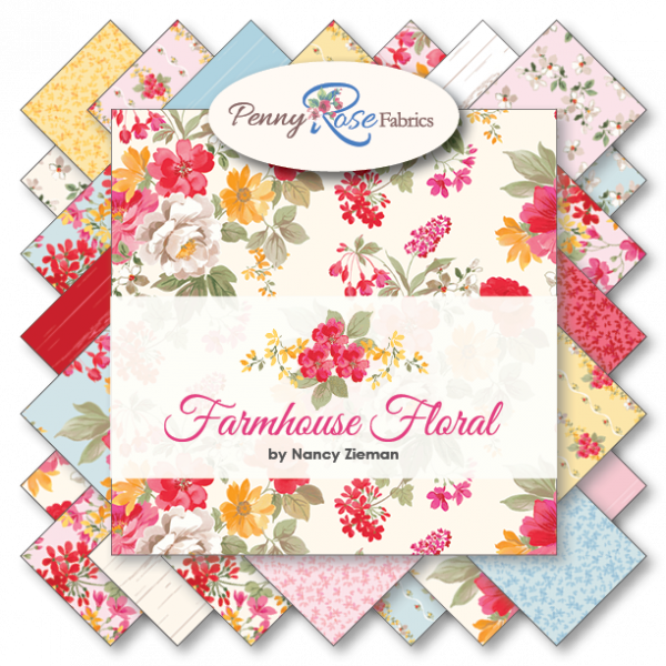 Farmhouse floral fat bundle. Pennies clipart quarter