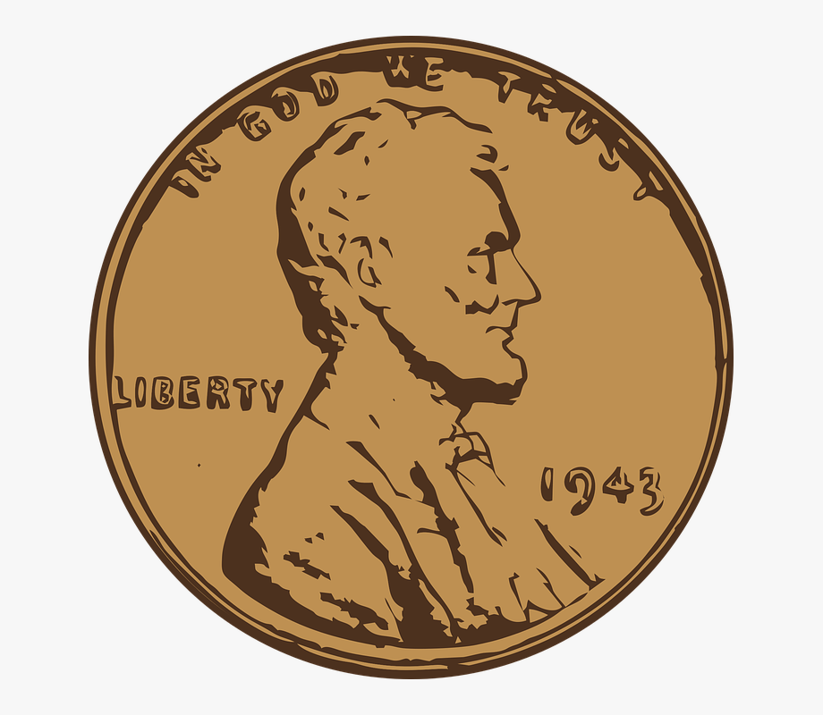 pennies clipart transparent background