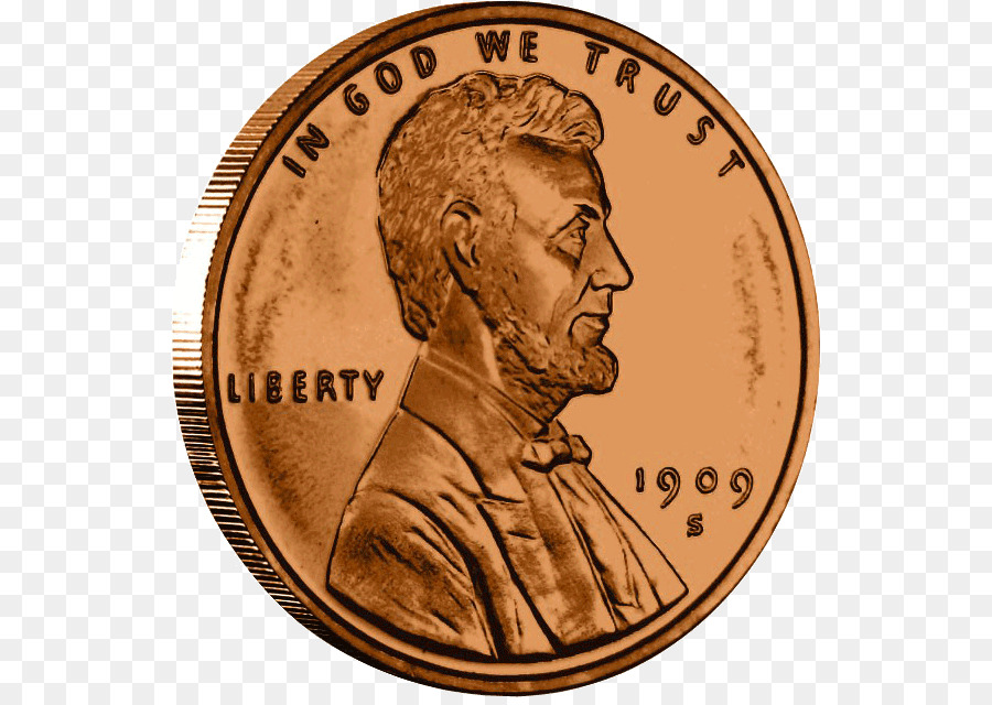 penny clipart gold