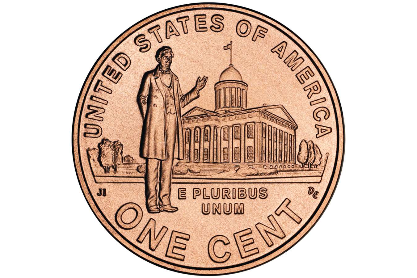Penny clipart memorial reverse. Designs for lincoln pennies
