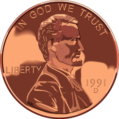 penny clipart penny us