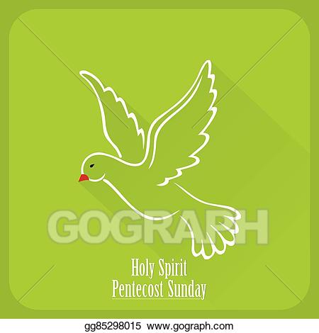 Pentecost clipart vector. Eps sunday stock illustration