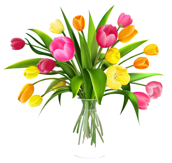 Bouquet clipart tulip. Gallery free pictures 