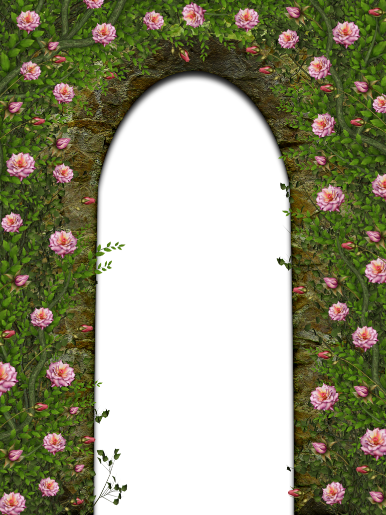 square flower arch