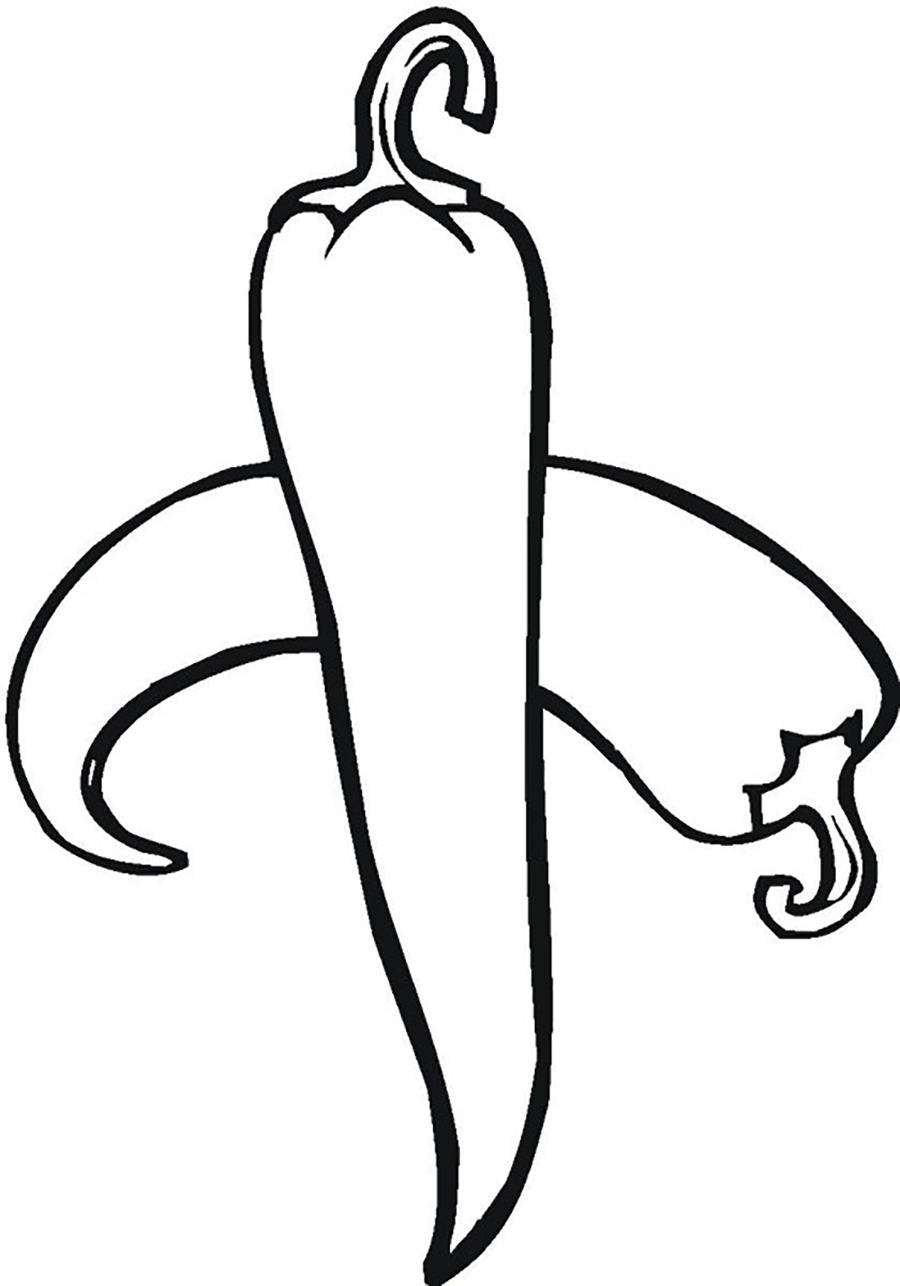 pepper clipart drawing