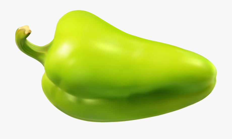 pepper clipart green pepper